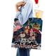 thumbnail image 4 of Gurren Lagann Bolso de tela con estampado de lienzo para mujer, bolsa de compras reutilizable y estética, con cremallera interior, regalo para mujer,40*40cm., 4 of 6