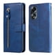 thumbnail image 1 of Funda con Cremallera para OPPO A58 4G, Carcasa Cartera de Cuero PU con Soporte y Tarjetero, 1 of 6
