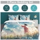 thumbnail image 4 of Spirited Away 3 Piece Anime Comforter Bedding 1 Set Super Soft Quilt Cover with 2 Pillowcases Funny Merch Anime Gifts for Girls Boys Kids Adults, 4 of 5