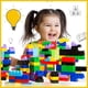 thumbnail image 5 of Bloques De Construcción Grandes Apilables 300 Piezas Para Niños De 3 Años O Más, 5 of 7