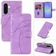 thumbnail image 3 of Funda tipo cartera con tapa para Samsung Galaxy A37 5G con tarjetero, soporte y cubierta magnética Morado, 3 of 5