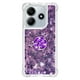 thumbnail image 2 of FOXDOCK Funda Glitter Líquida para Xiaomi Redmi Note 14 4G con Anillo Brillante, TPU Antichoques y Esquinas Reforzadas, Soporte, 2 of 6