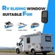 thumbnail image 2 of Ventana universal para autocaravanas HECASA, 35,56 cm de ancho x 55,88 cm de alto, cristal tintado, 2 of 9