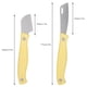 thumbnail image 4 of Juego de 2 cuchillos de injerto de acero al carbono para plántulas y árboles frutales, mango amarillo., 4 of 6