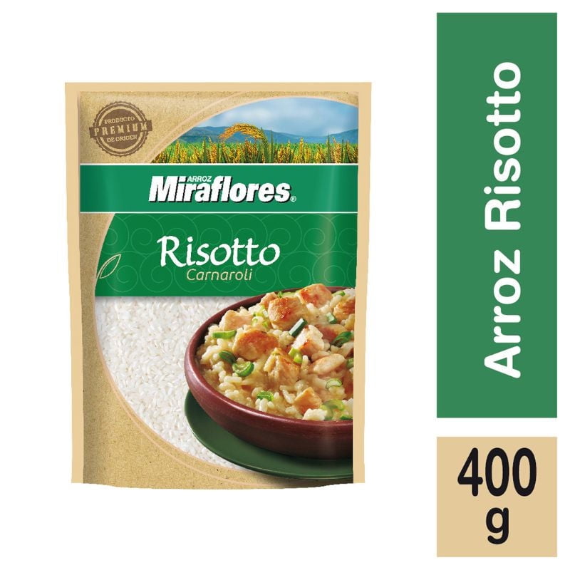 Arroz Risotto Carnaloni Bolsa 400 g Miraflores