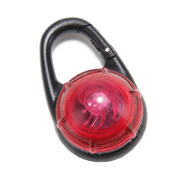 Luz de collar para perros para paseos nocturnos - Luz nocturna con clip para perros con flash, luz LED impermeable para caminar para mascotas
