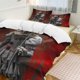thumbnail image 2 of Pennywise Bedding Set Duvet Cover Comfortable and Lightweight Cartoon Bedding 3 Piece Bed Set, 2 of 5