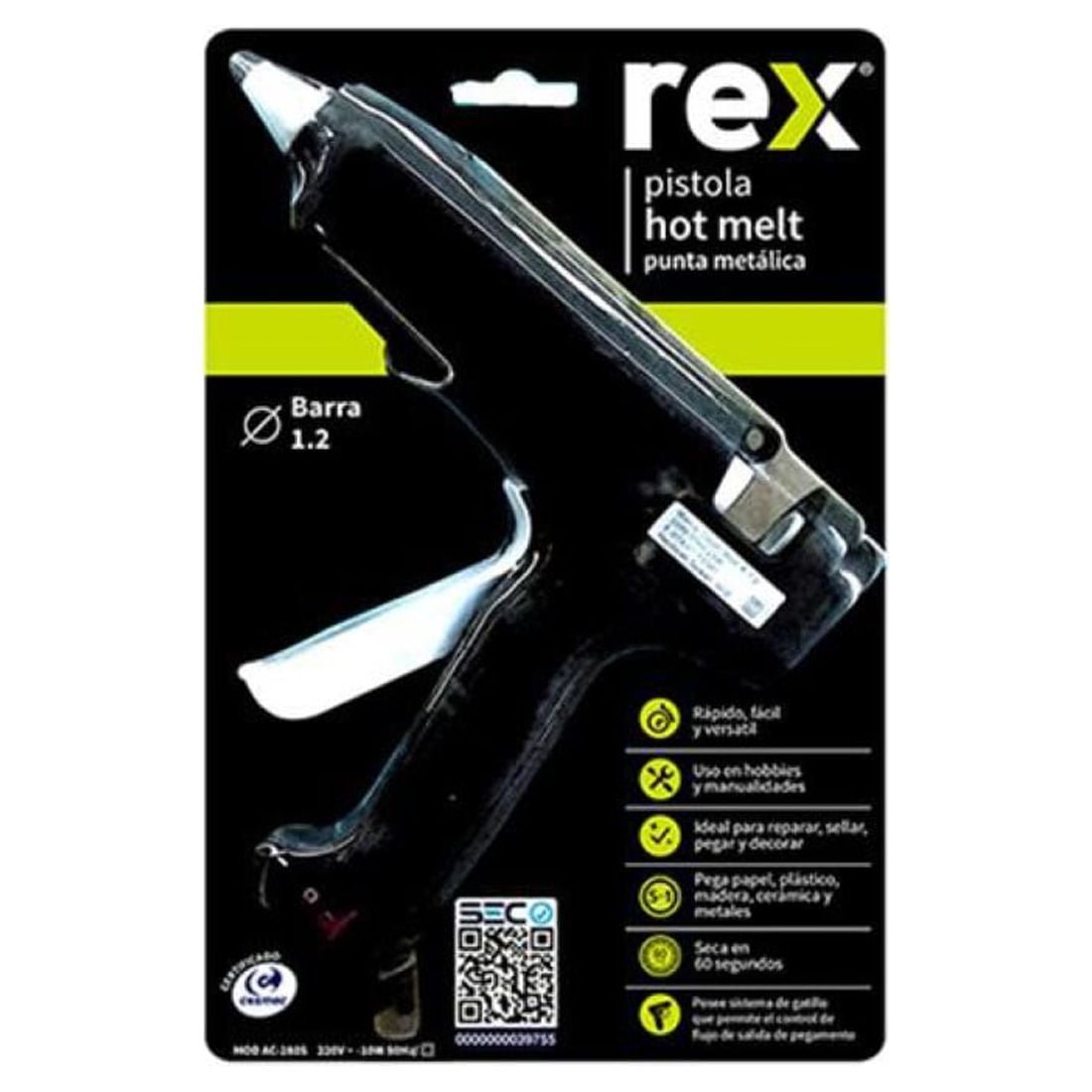 Rex - Pistola Para Silicona 12Mm
