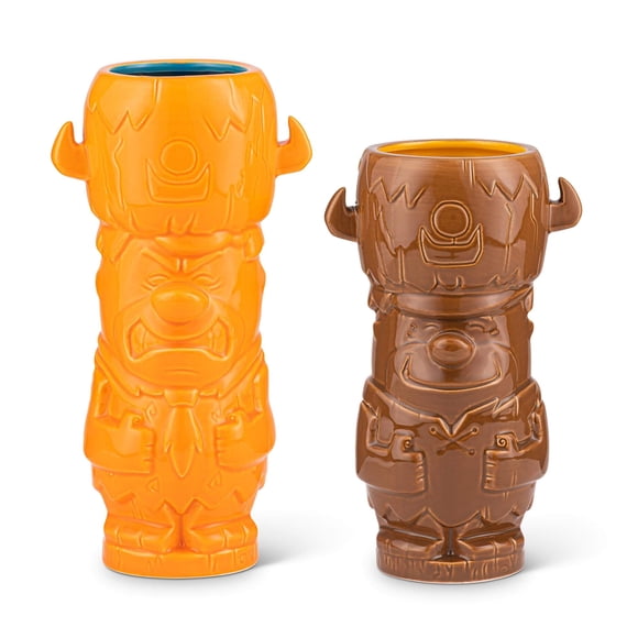 Set de tazas Tiki Geeki Tikis The Flintstones Fred & Barney