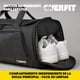 thumbnail image 4 of Bolso Deportivo Duffel Gym 3 En 1 Overfit Oxford Impermeable Negro, 4 of 10