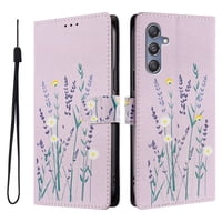 Foxdock Funda Tipo Cartera Para Samsung Galaxy M55 Con Soporte Y Correa – Diseño De Patrones Lindos