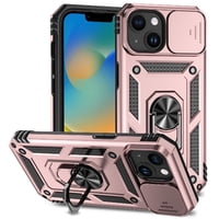 Estuche Gangxun Para Iphone 15, Soporte Giratorio 360°, Estilo Mecánico Y Magnético