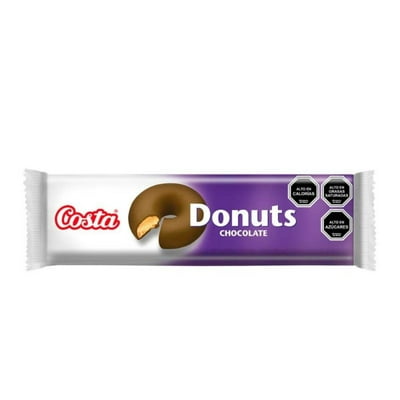 Paquete Galletas Donuts Chocolate 100 G Costa