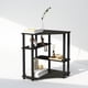 thumbnail image 5 of Estantes de almacenamiento Furinno Turn-Tube Esquina Espresso de 4 niveles, 5 of 6