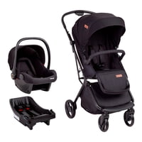Bebesit - Coche Cuna Travel System Swift 360 Negro