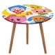 thumbnail image 1 of PLIM-theme Fitted Round Tablecloths Elastic Edged Table Covers Waterproof Table Cloth for Kitchen Holiday Party Tables Decor 120cm, 1 of 6