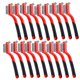 thumbnail image 1 of Juego de cepillos para rascar alambres BEBORIN Soft Grip, 18 piezas, acero inoxidable, 1 of 5