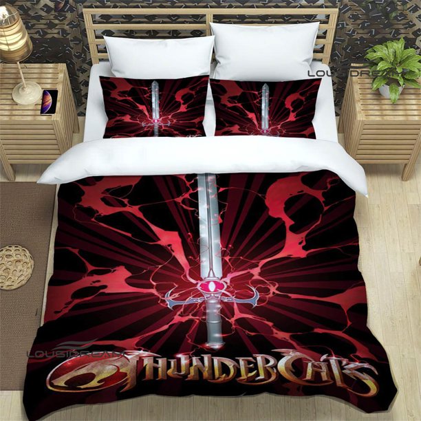 Thundercats anime printed Bedding Sets exquisite bed supplies set duvet cover bed comforter set bedding set luxury birthday gift