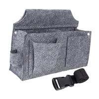 Ioensy - Cinturón Portaherramientas Cinturón De Herramientas De Carpintero Para Técnico Electricista De Construcción Gris L