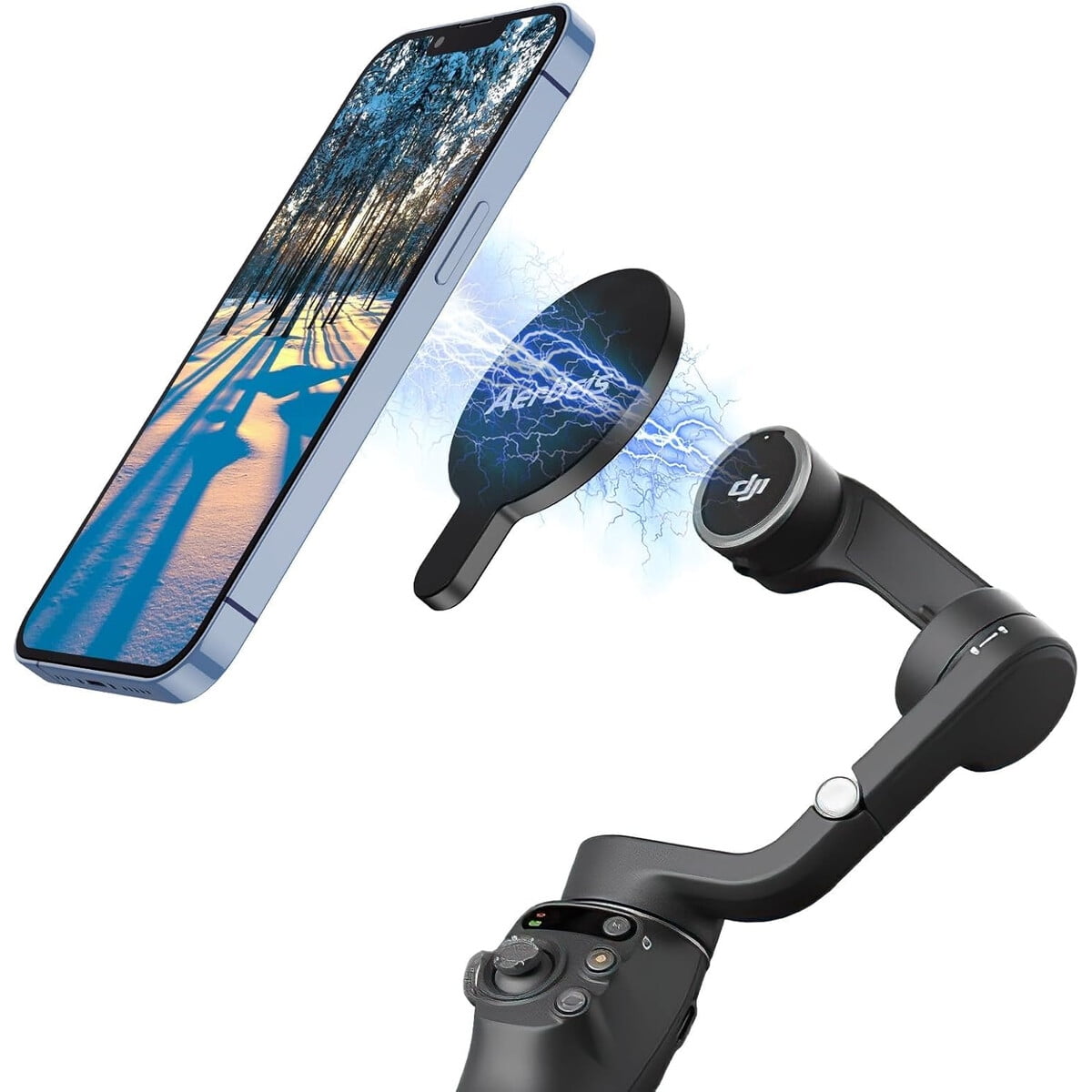 Vyseglobal - Soporte Magnético Celular Dji Osmo Mobile 8 7p 7 6s Om 5 4