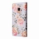 thumbnail image 5 of FOXDOCK Funda Tipo Cartera Floral para Samsung Galaxy S9 ,Funda con Tapa de Cuero PU, Protección Antigolpes con Ranuras para Tarjetas y Soporte, 5 of 5