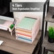 thumbnail image 2 of Bandeja de papel Mind Reader 27x34x29 cm rosa – paquete de 4, 2 of 7