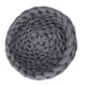 thumbnail image 3 of Cesta De Cama Para Gatos De Punto De Algodón, Cama Cálida Para Perros Pequeños, Cama Suave Para Mascotas Pequeñas, Gris Oscuro, 40cm, 3 of 3