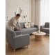 thumbnail image 3 of Juego de Cubre Sillón 3+1+1 Texturizado Premium, 3 of 4