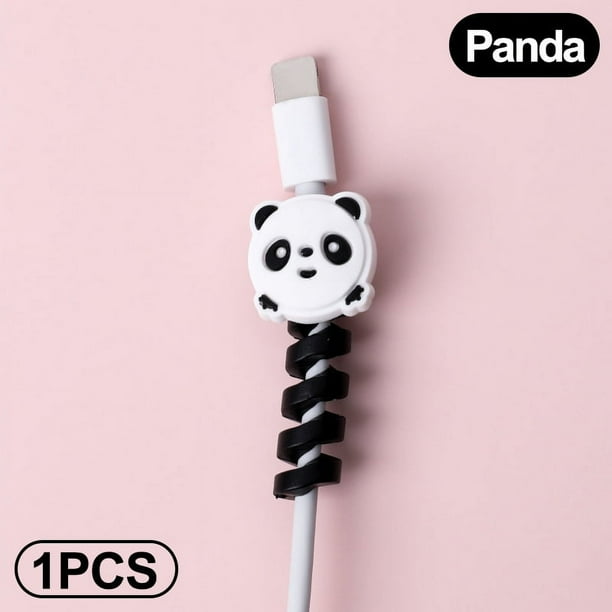 1pc Cartoon Animal Cable Protector - Keep Your Charging Cable Safe & Secure with Creative Screw Type Design