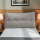 thumbnail image 2 of Almohada Respaldo Plaza Y Media Felpa Beige, 2 of 3