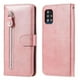 thumbnail image 1 of Funda con Cremallera para Samsung Galaxy A51 4G, Carcasa Cartera de Cuero PU con Soporte y Tarjetero, 1 of 5