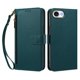 thumbnail image 3 of Funda con Billetera para [iPhone 17e/iPhone 16e] con Bolsillo Zipper y Tarjetero Verde pavo real, 3 of 6