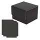 thumbnail image 1 of Caja Para Mazo De Cartas, Soporte Para Tarjetas Con Mangas, Pantalla Portátil Premium, Caja Para Naipes, Color Negro A Cuadros, 1 of 2