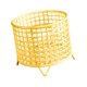 thumbnail image 5 of Cesta Redonda De Alambre De Metal, Cesta De Almacenamiento De Malla Resistente Para El Hogar, Lavandería, Inodoro, Color Dorado, 5 of 5