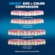 thumbnail image 2 of Dientes postizos Imako Premium - talla grande, color blanco, 1 unidad, 2 of 9