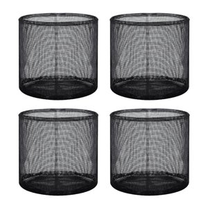 Ioensy - 4 Macetas, Bolsas Para Plantas, Cestas Para Flores, Estanques Acuáticos, Bolsas Redondas De 18 X 18 Cm