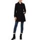 thumbnail image 2 of INSPIRE CHIC Abrigo de Invierno para Mujer con Cuello Peter Pan, Corte en Línea A, Largo hasta el Muslo, con Botonadura Simple, Talla XS, Color Negro, 2 of 8