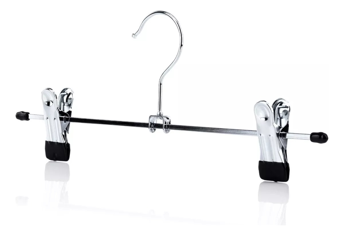 Genérico - Kit 10 Unid Clip Falda Pantalones Perchas Cinturones Jhn