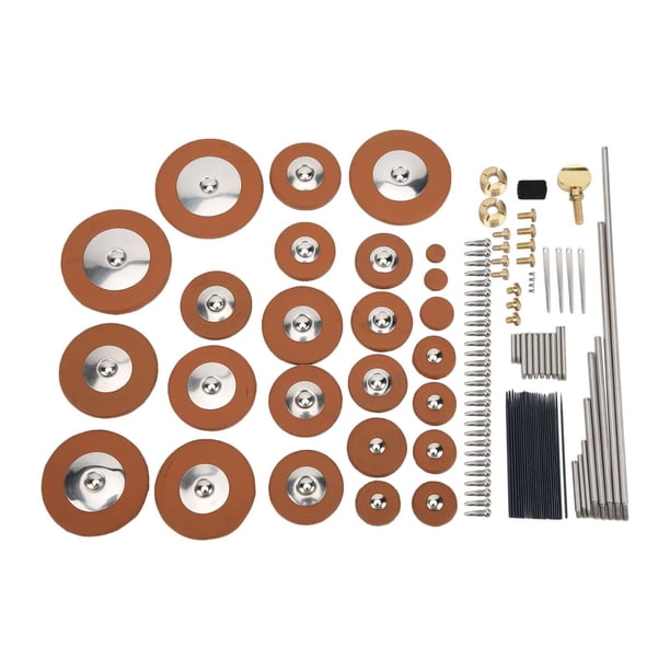 Kits de reparación de saxofón, piezas de reparación de saxofón alto, kit de mantenimiento de reparación de saxofón alto para accesorios de piezas de