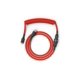 thumbnail image 1 of Cable de teclado en espiral Glorious USB C Artisan Braided Red, 1 of 7