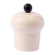 thumbnail image 4 of Tarro De Caramelos Con Tapa De 0,5 L, Ligero, Decorativo, Para Galletas, Para Bufé, Bodas, Fiestas, Color Blanco Lechoso Y Negro, 4 of 5