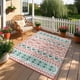 thumbnail image 5 of Alfombra Kalafun 152 cm Impermeable y Reversible para Patio, 5 of 7