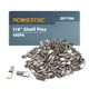 thumbnail image 1 of Soportes para repisas POWERTEC QP1106, 100 piezas, niquelados, 6 mm, 1 of 7