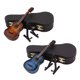 thumbnail image 2 of 2 Modelos De Guitarra Con Soporte Y Estuche Regalo Para Ni?os Y Ni?as Azul Y Marrón, 2 of 5