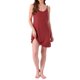thumbnail image 2 of INSPIRE CHIC Camisón de Mujer sin Mangas Cami Slip Sexy de Malla Escote en V Chemise Lencería sin Espalda Camisón S Vino, 2 of 6