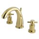 thumbnail image 1 of Grifo Kingston Brass Concord de instalación amplia en latón pulido, 1 of 3
