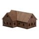 thumbnail image 4 of Kits de modelo de construcción de arquitectura a escala 1:72, colección de materiales de construcción de paisaje, adornos, escala Oo, desmontaje para Estilo B, 4 of 5