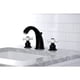 thumbnail image 5 of Grifo de baño Kingston Brass Victorian de 2 manijas negro mate, 5 of 8