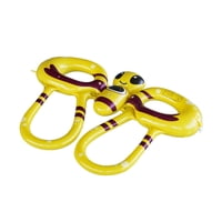 Magideal - Chaleco De Natación Inflable Para Niños, Flotador, Traje De Baño, Boya De Ayuda A La Flotabilidad, Flotador De Piscina Para Niños Y Niñas Amarillo