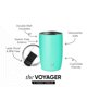 thumbnail image 2 of Taza de Viaje Simple Modern de 355 ml Azul con Tapa, 2 of 7